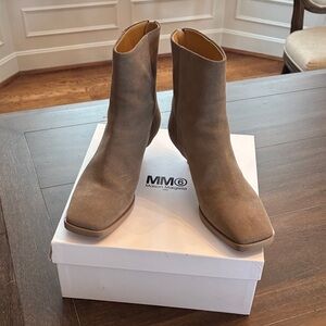 Maison Martin Margiela Women's Brown Ankle Booties